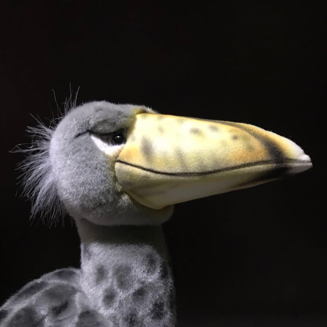 ぬいぐるみ　ハシビロコウ　HANSA 美品❣️