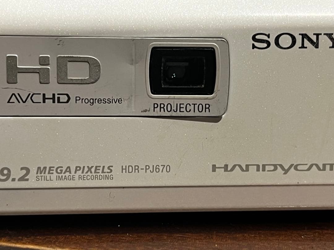 「値下げしました」 SONY Handycam PJ-670 9.2 本体
