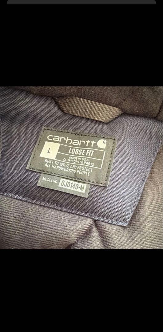 Carhartt カーハート　アクティブジャケット　ダークネイビー