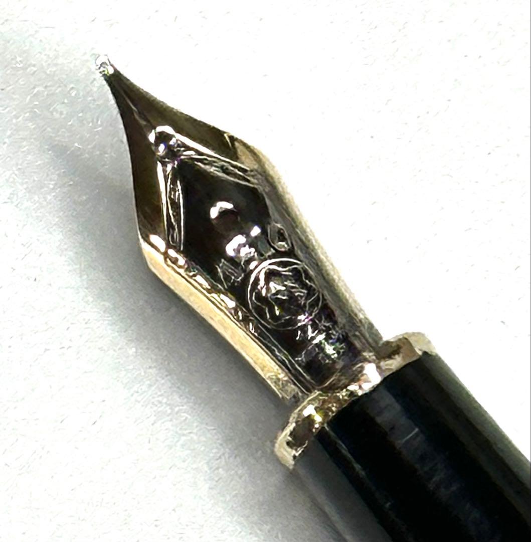 モンブラン 万年筆 ブラック マイスターシュテック 4810 14K 585