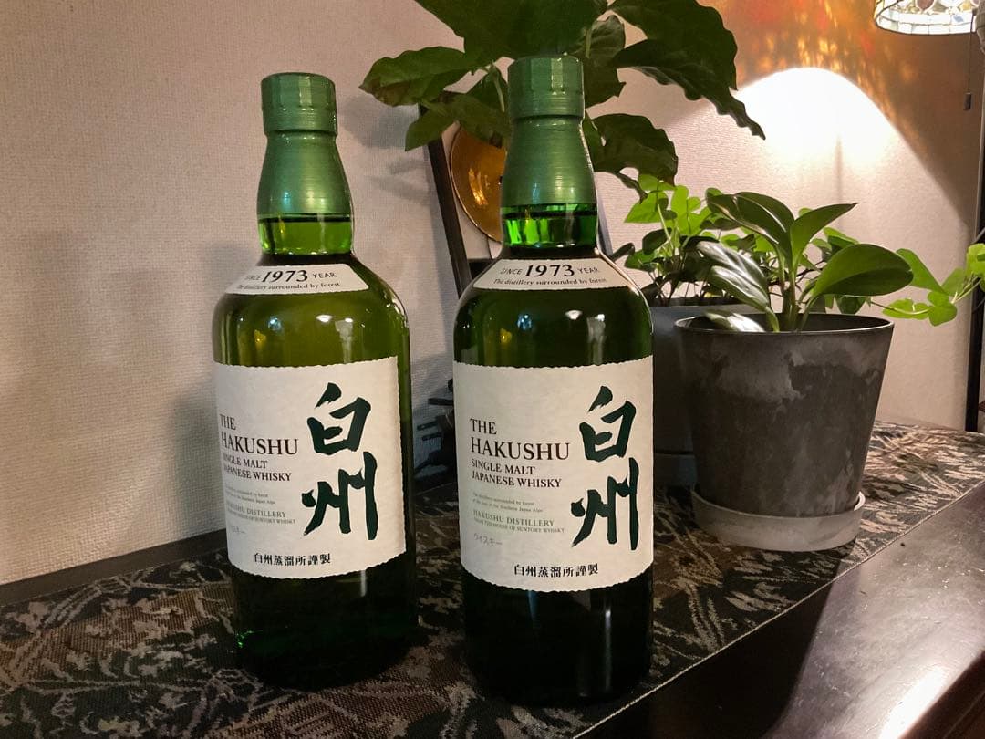 【新品未開封】白州 シングルモルトウイスキー 700ml 2本セット