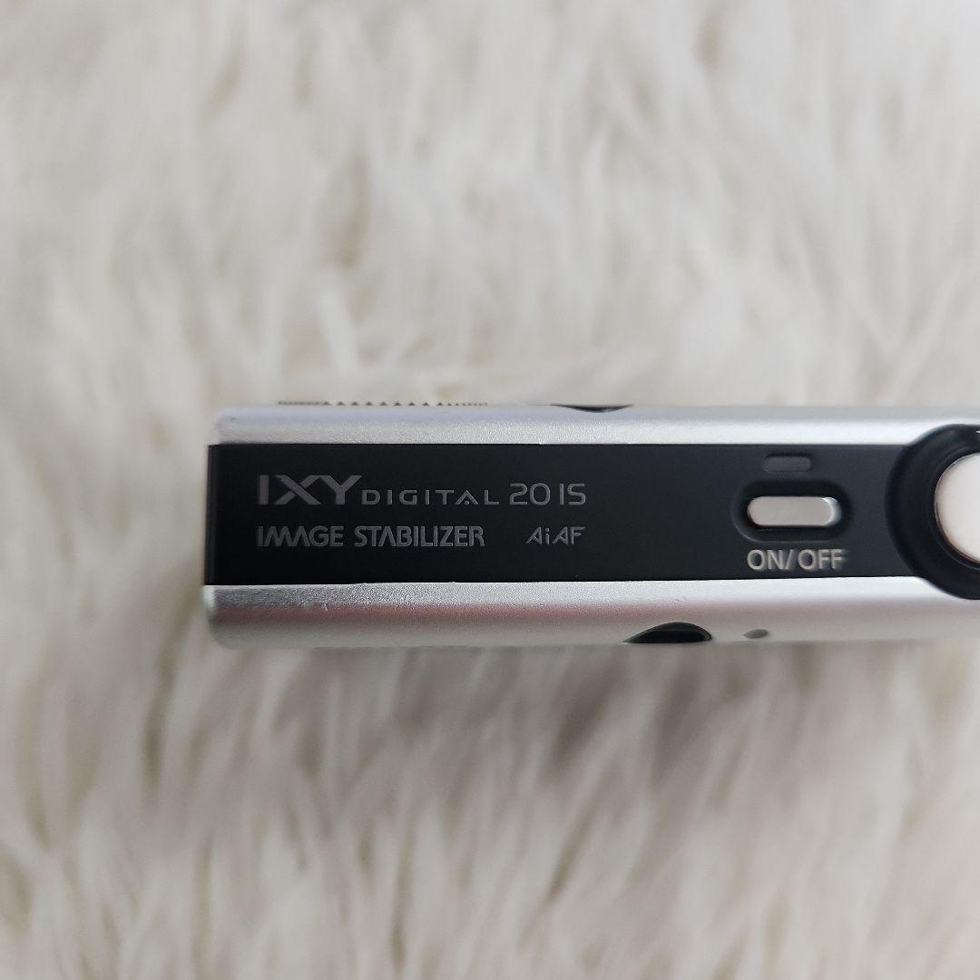 箱付きCanon IXY DIGITAL 20 IS シルバー デジカメ