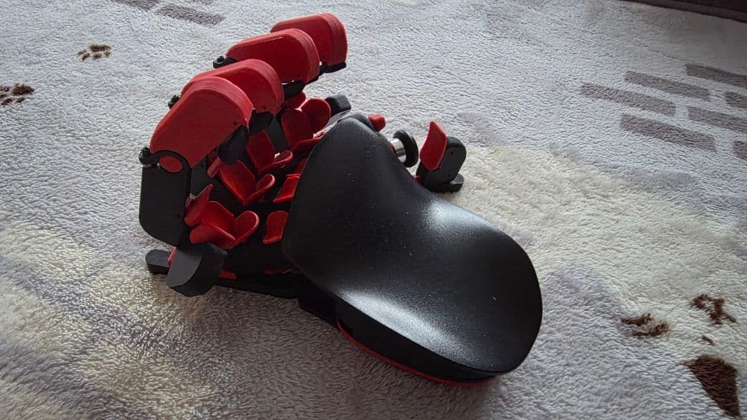 Azeron Cyborg レッド 左手デバイス ゲーミングデバイス 完動品