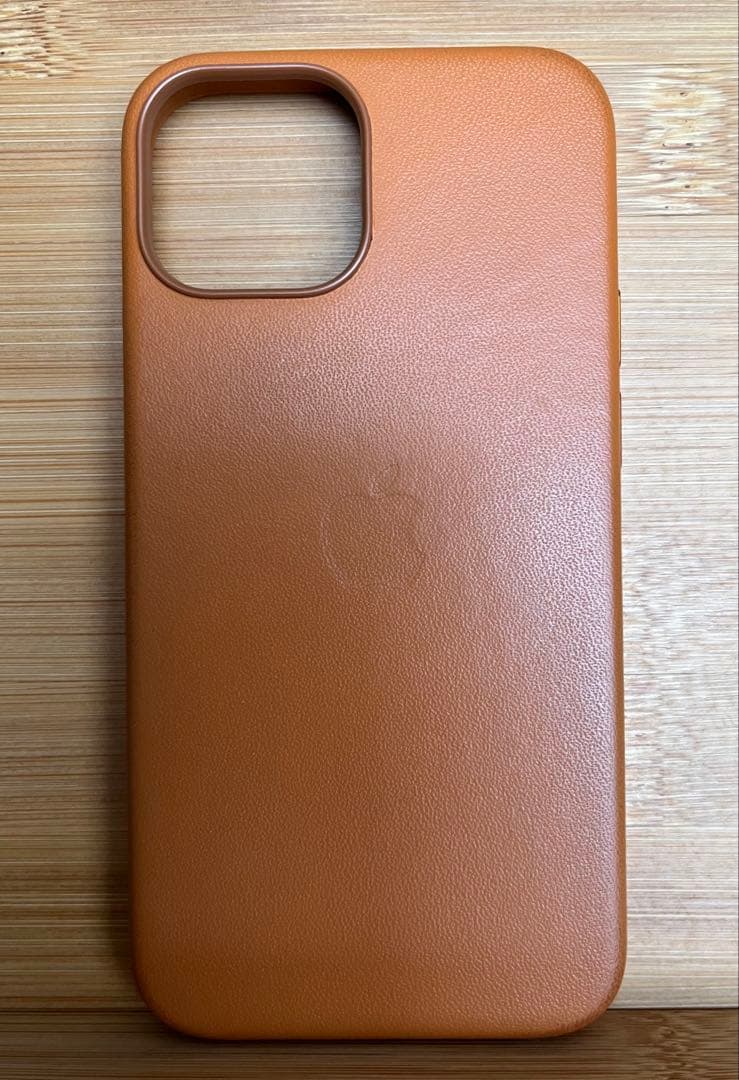 iPhone 13 mini 純正レザーケース ゴールデンブラウン