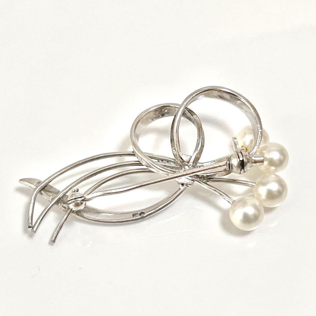 皇室御用達✨MIKIMOTO ミキモト アコヤ真珠 パール ブローチ コサージュ
