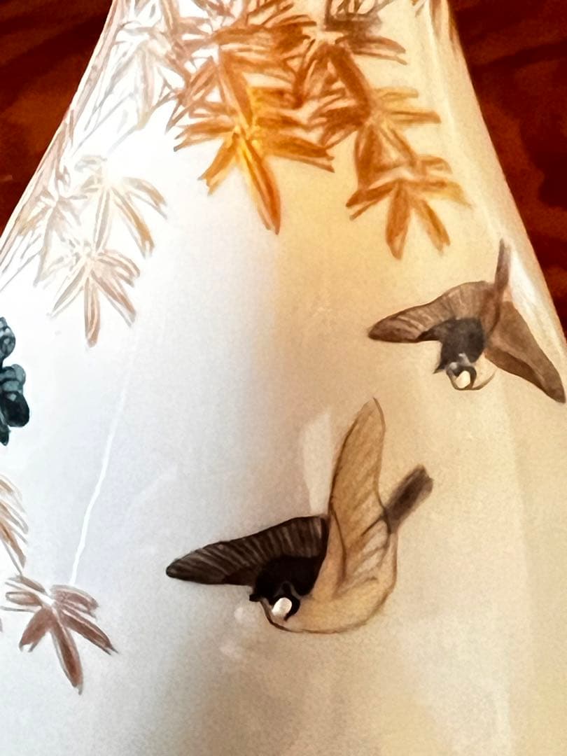 蔵出し　九谷　骨董　アンティーク　一輪挿　インテリア小物