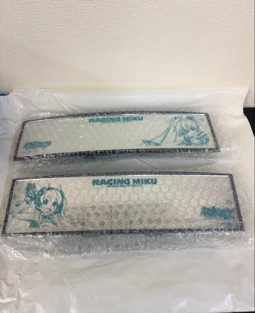 ワイドミラー 初音ミク レーシングミク　バックミラー　2個セット
