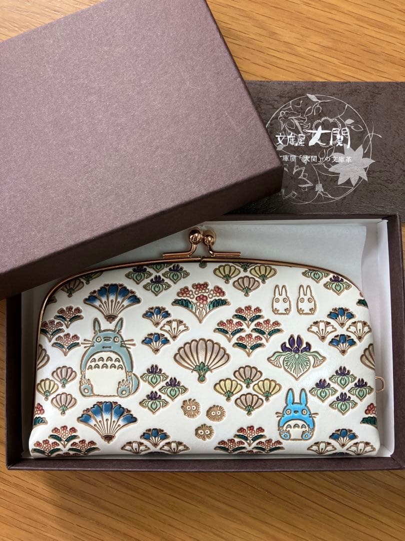 文庫屋大関　天溝がま口　トトロ