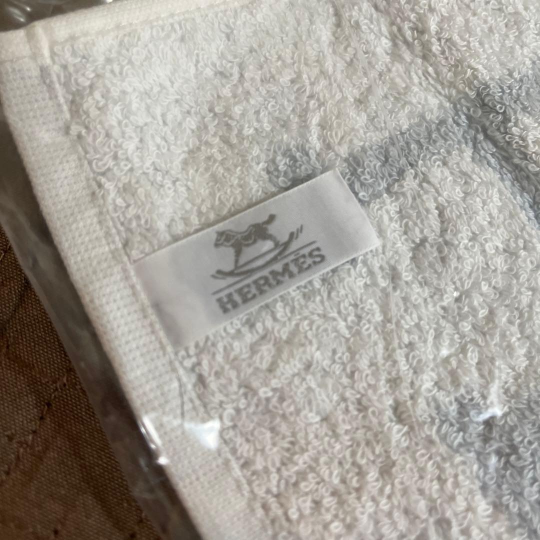 新品未使用　エルメス　ハンドタオル