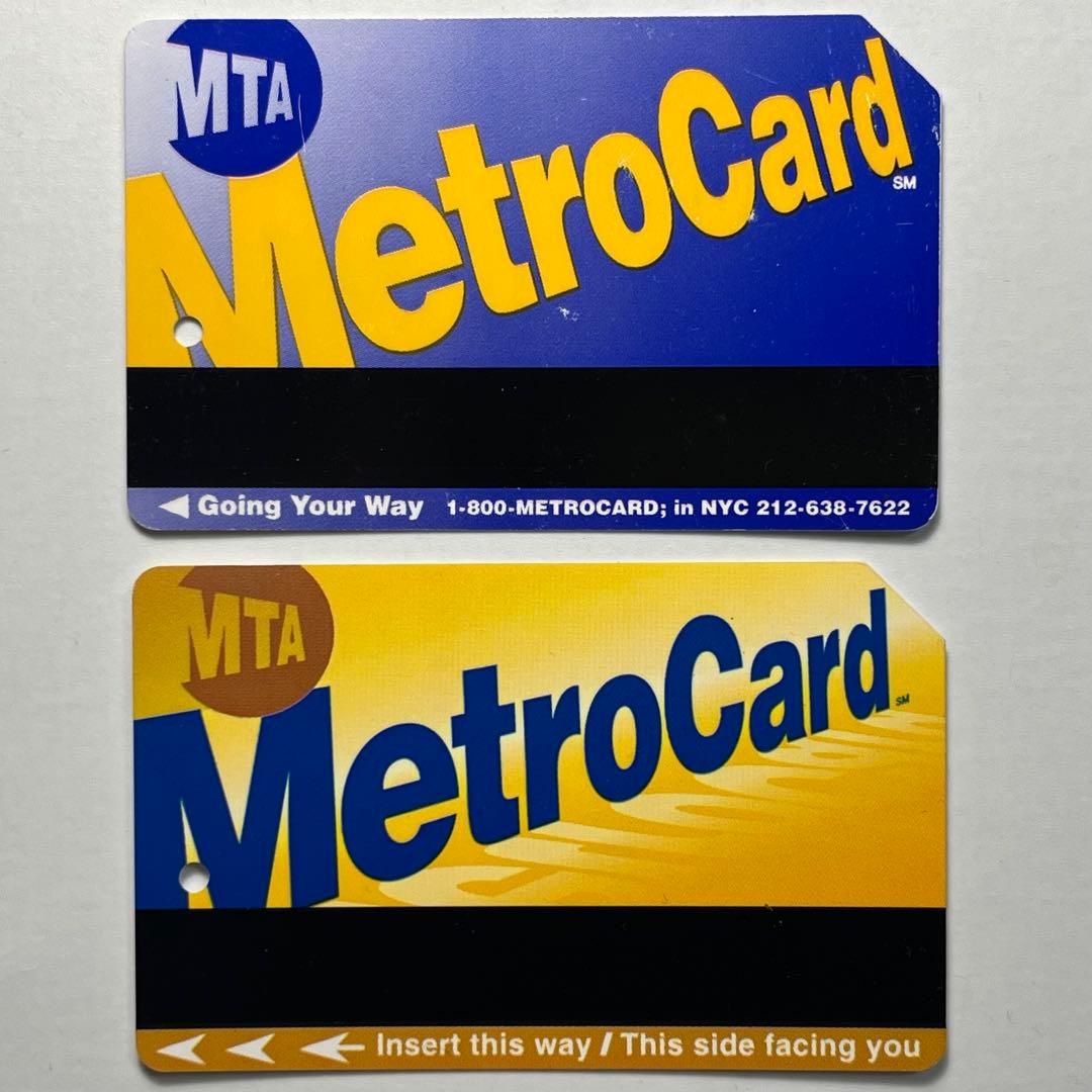 【レア】【1997】Blue MetroCard NYC Subway