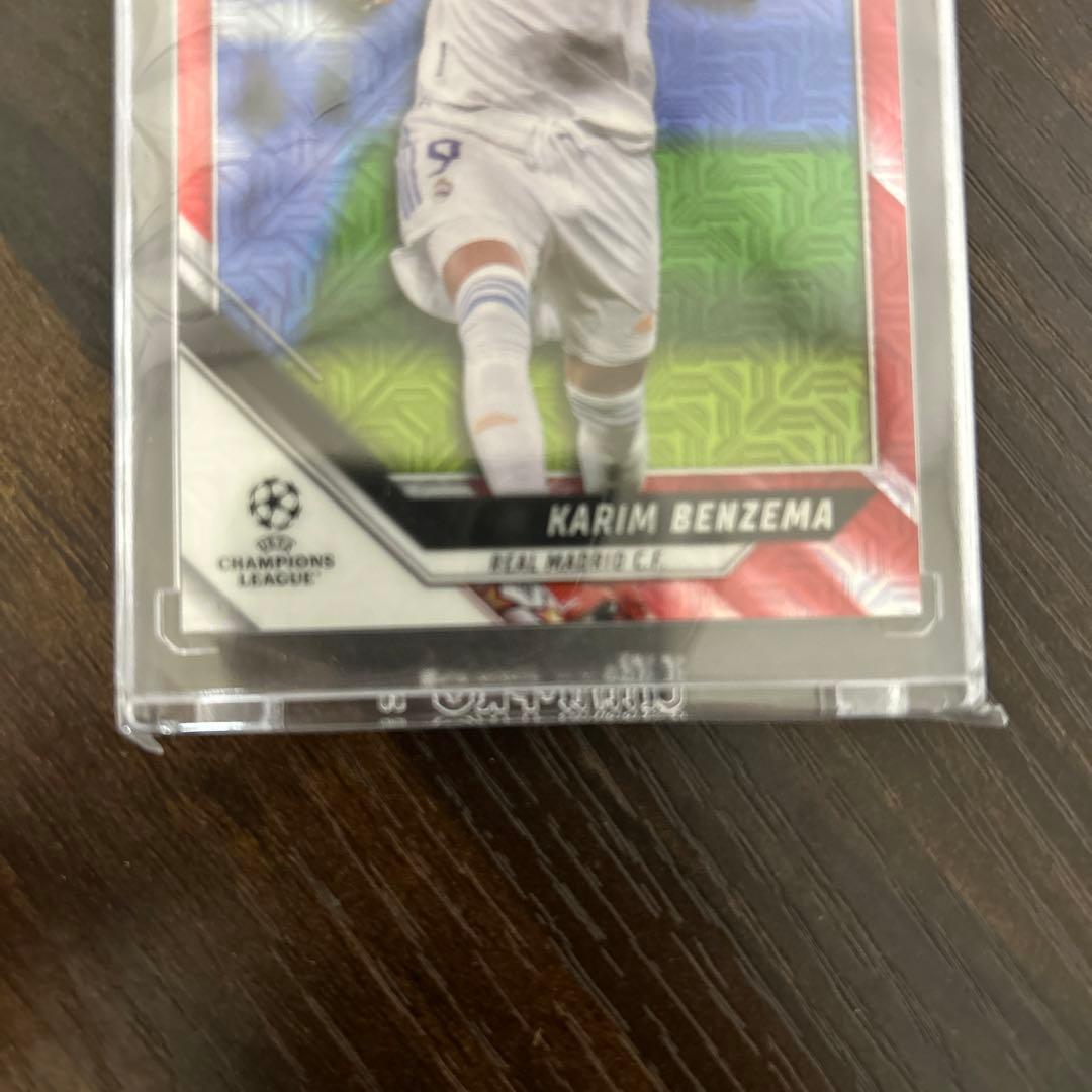 topps japan edition ベンゼマ　レッド　5枚限定