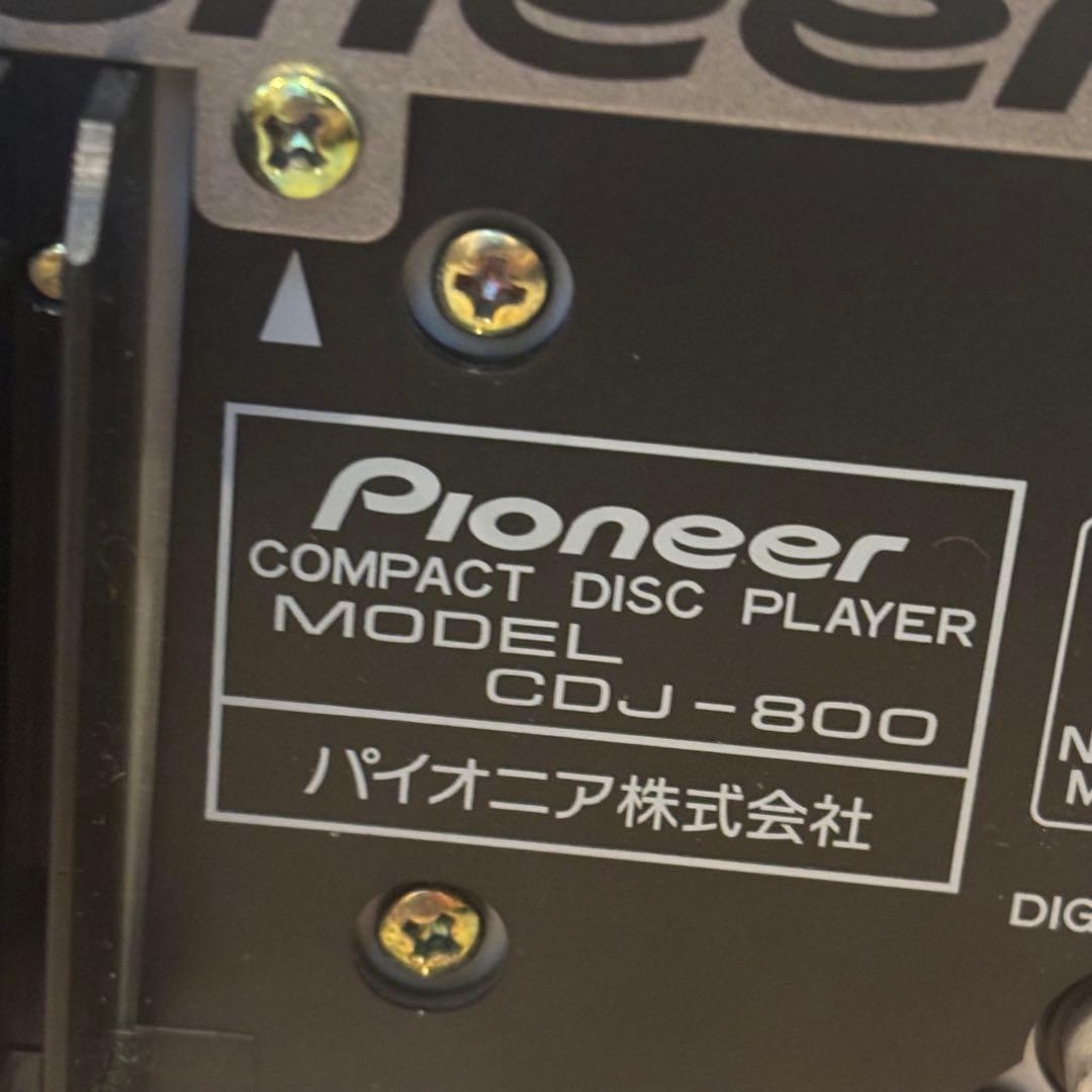 【美品】Pioneer CDJ-800 動作確認済み シルバー