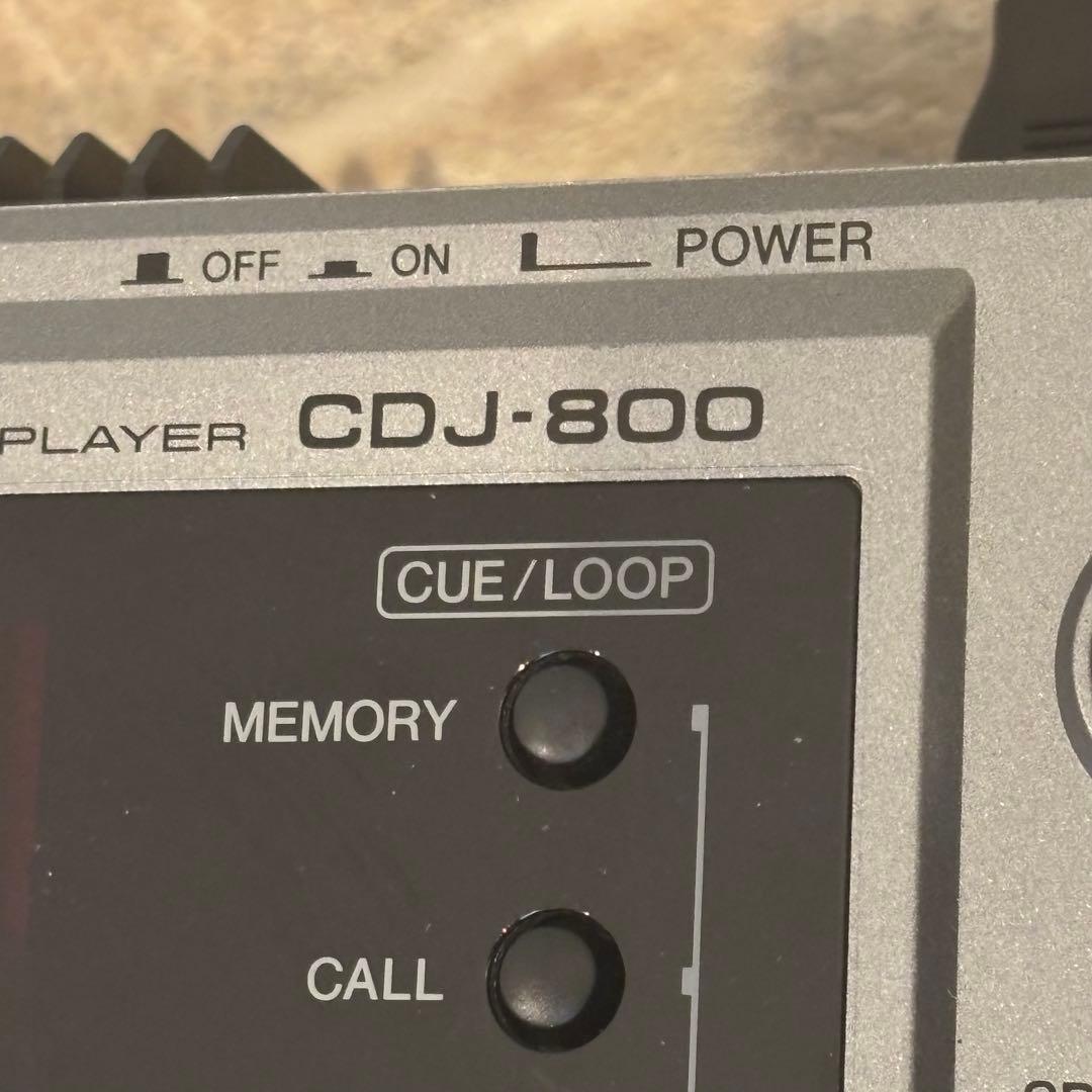 【美品】Pioneer CDJ-800 動作確認済み シルバー