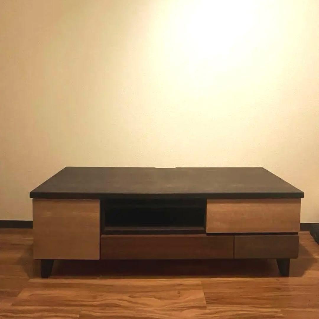 【最終値下げ】テレビ台(ローボードランダム140 LB DBR)