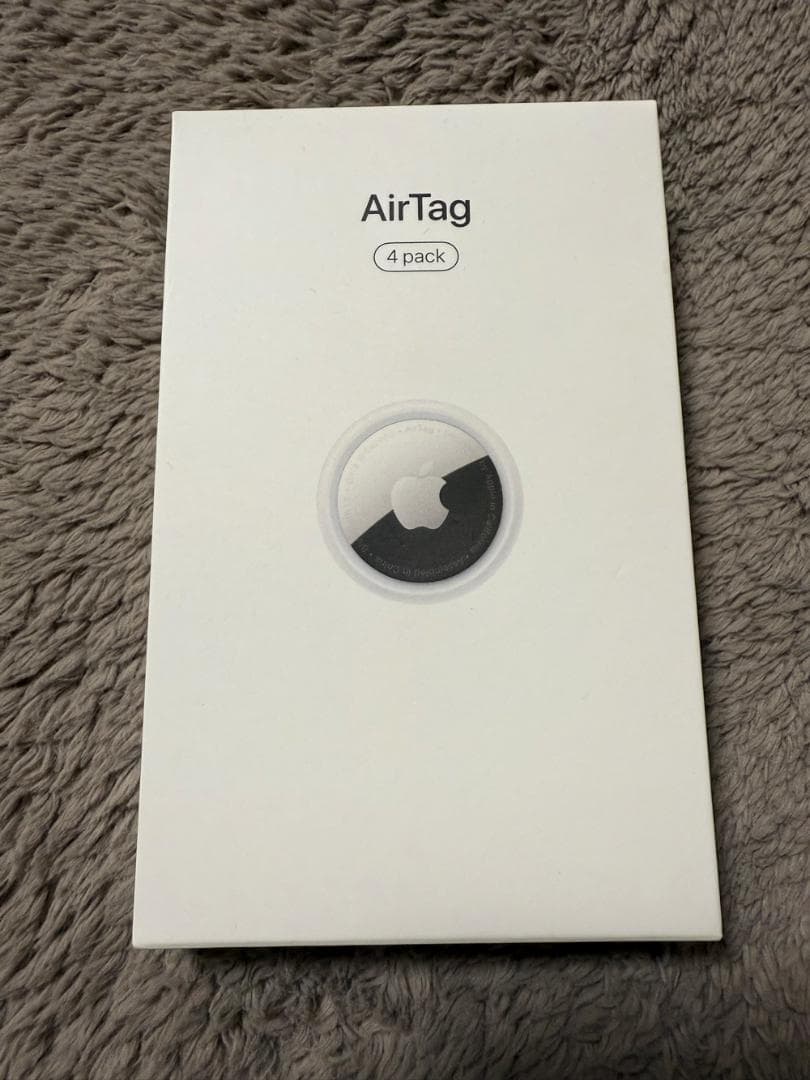 Apple AirTag 4 pack（使用感、傷多数あり）4個セット
