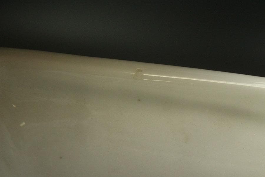 中国美術 窓絵 古い花瓶(ZE512)