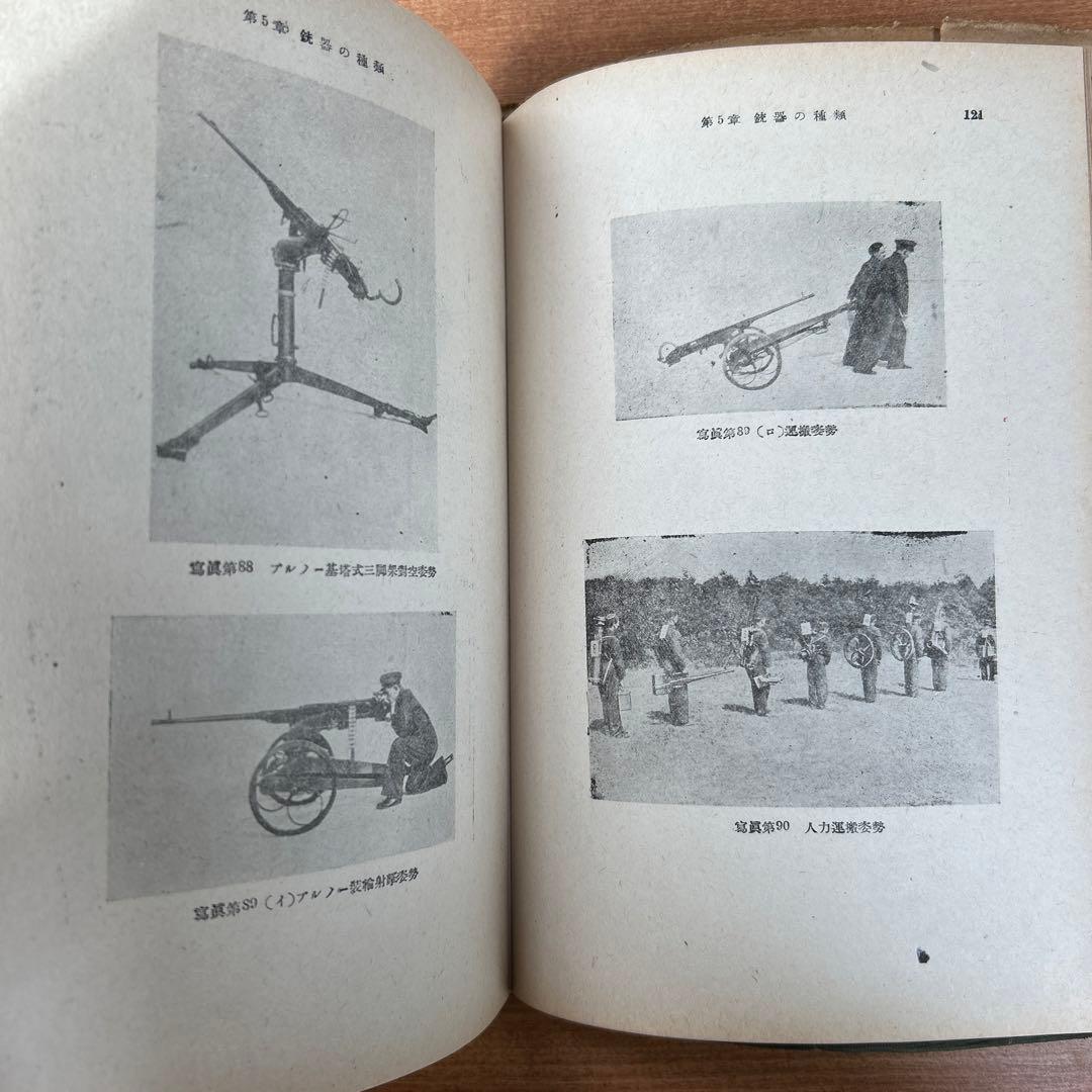昭和18年(初版) 銃器の科学　陸軍大佐 銅金義一著　山海堂出版部