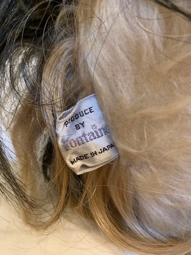 【ドレッシー　ペット】ヨークシャーテリア ぬいぐるみ　日本製　昭和レトロ