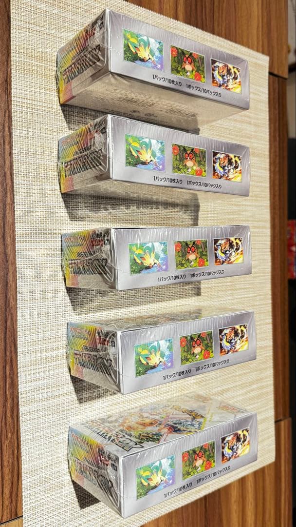 テラスタルフェスex box 新品未開封シュレック付き　 5個セット