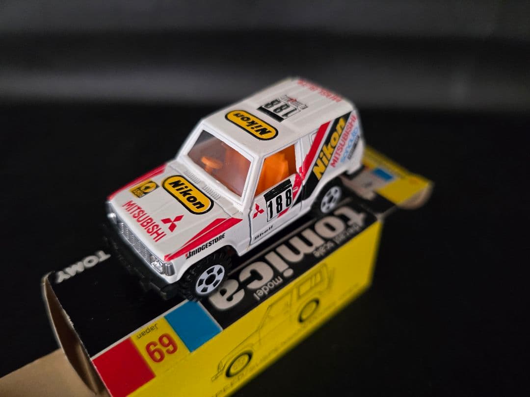 トミカ 69-4 三菱自動車特注 三菱パジェロ : #188 Nikon