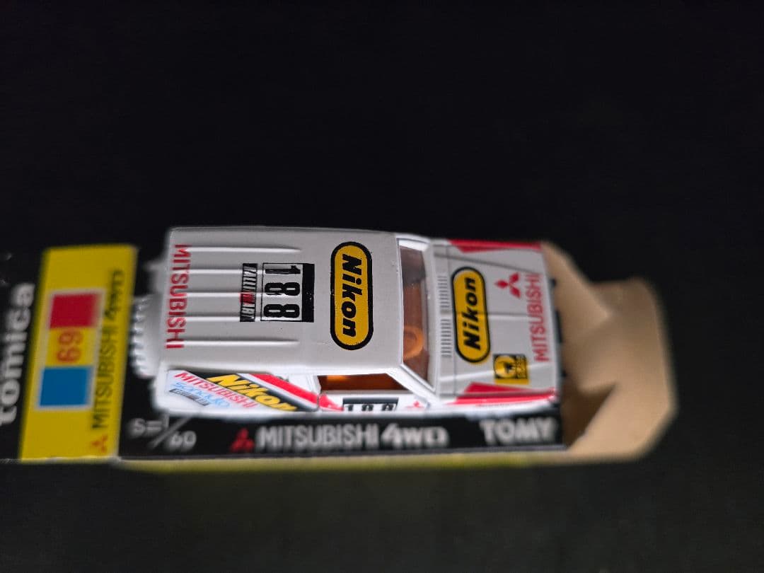 トミカ 69-4 三菱自動車特注 三菱パジェロ : #188 Nikon