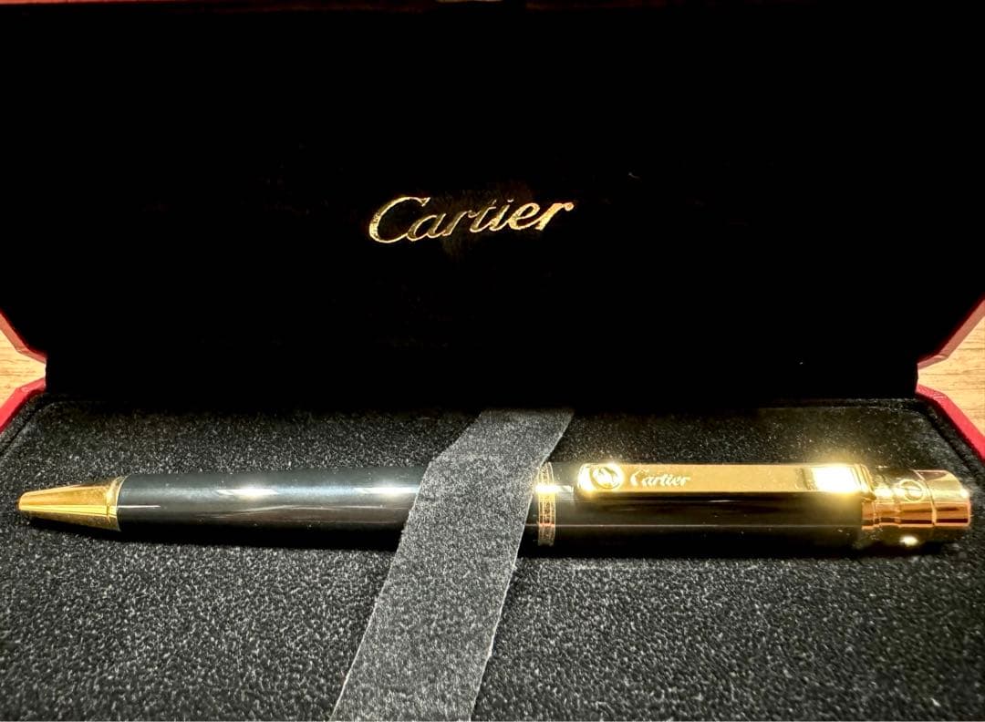 ■新品未使用■カルティエ(Cartier) サントスドゥカルティエ ボールペン