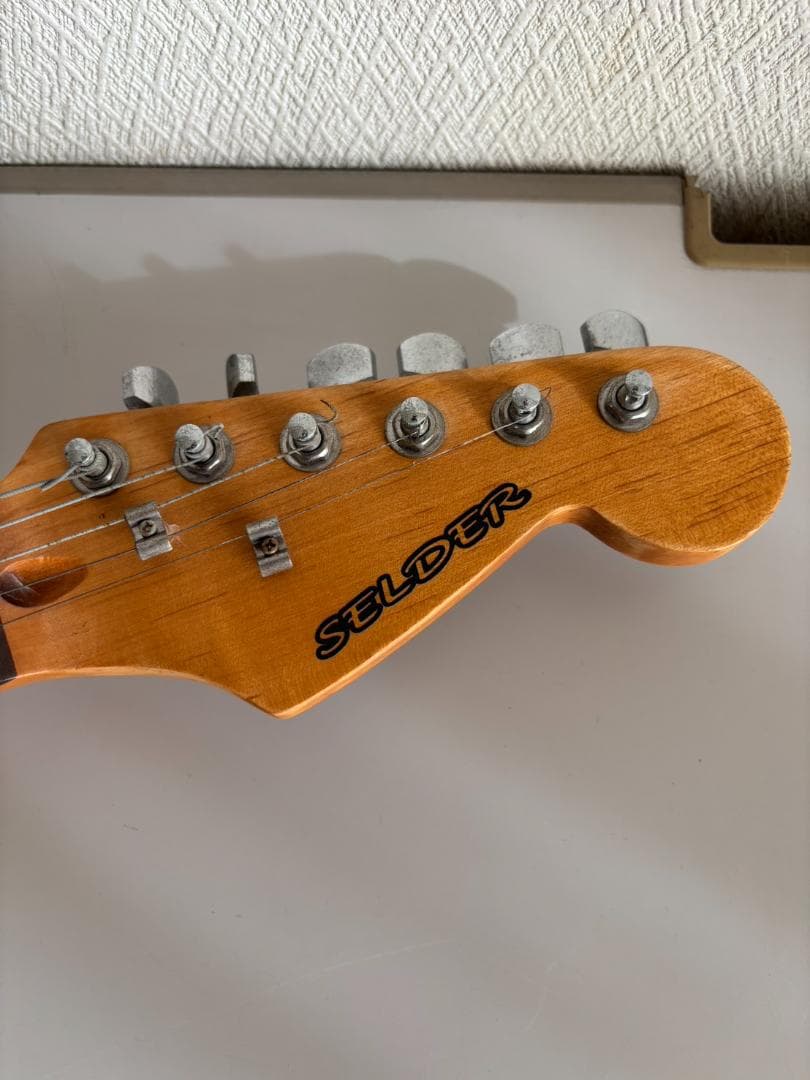 SELDER セルダー　ストラトキャスター　オレンジ　エレキギター