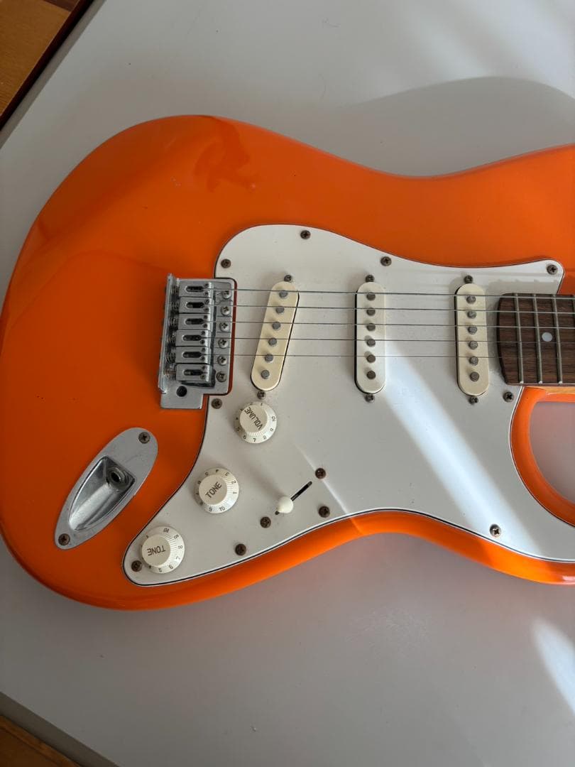 SELDER セルダー　ストラトキャスター　オレンジ　エレキギター