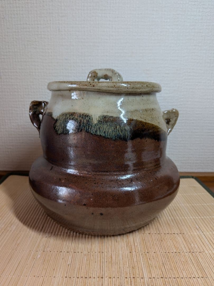 【人間国宝】十二代　中里太郎右衛門　（無庵）　朝鮮唐津　水指