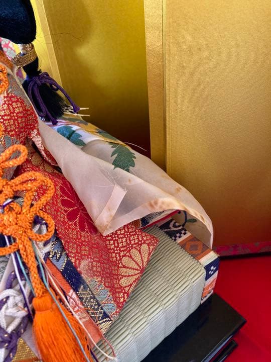 ひな人形　7段　廣栄　白鶴雛