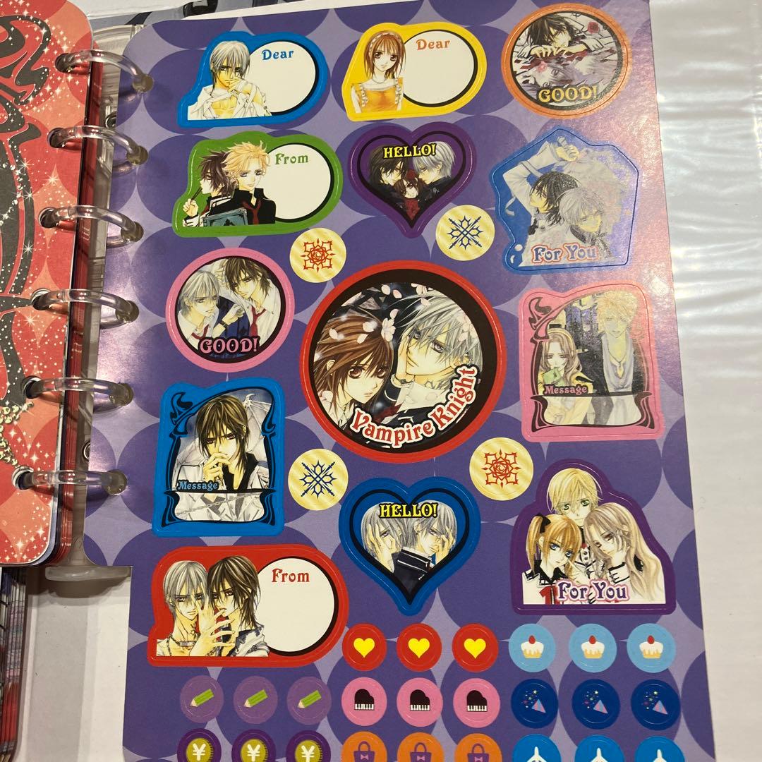 ヴァンパイア騎士　全プレ　プロフィール手帳