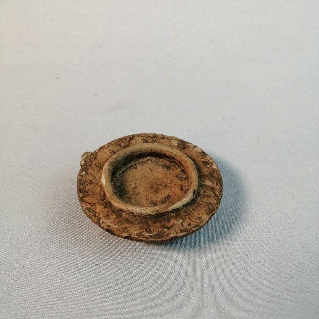 【茶道具】木米作　蓮香合　香合268