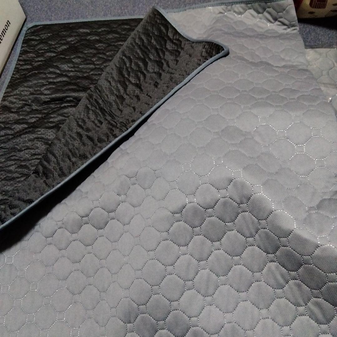 ひ*で様 ペットマット大型 XXL グレー 防水 4枚 トイレシート 洗えるペッ