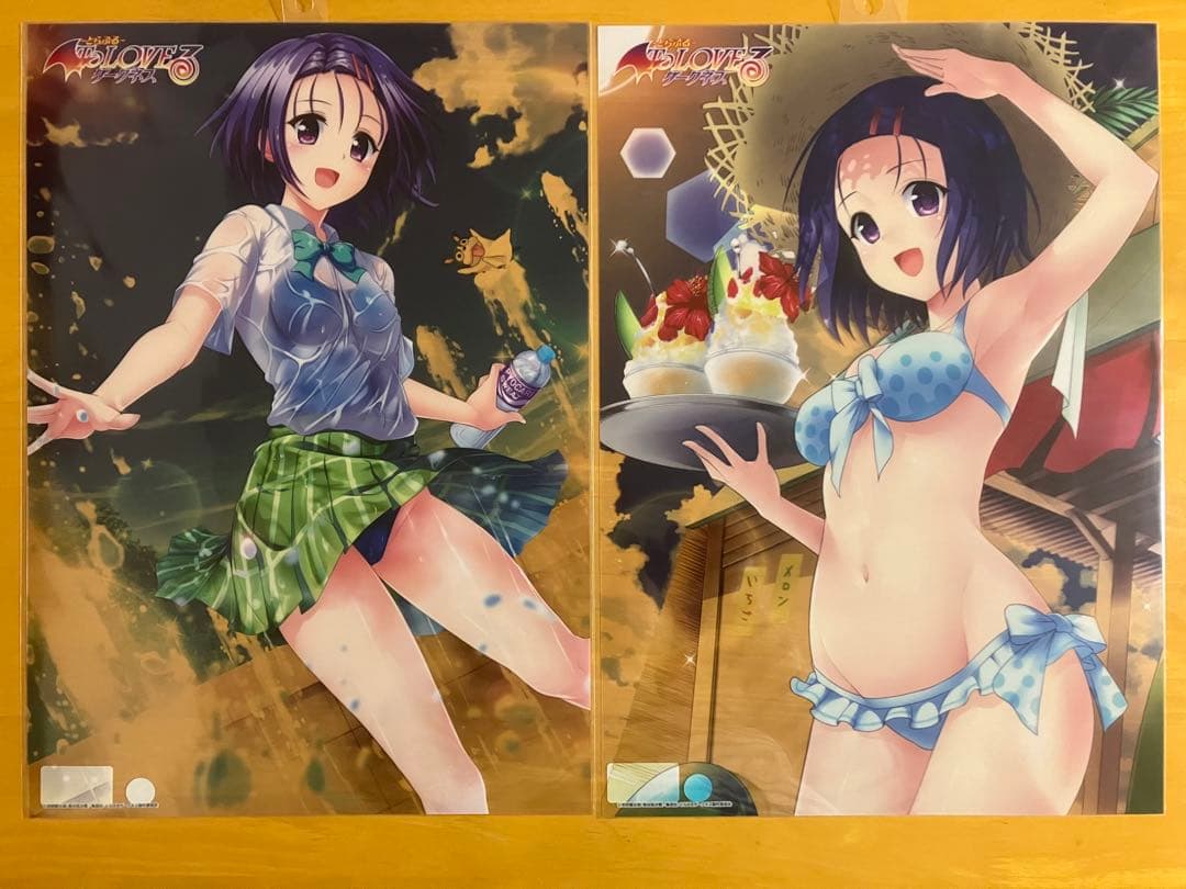 A3クリアポスター 8枚 西連寺春菜 ToLOVEる とらぶる