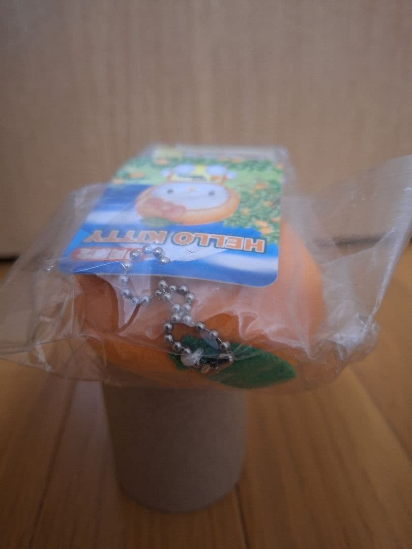 ご当地キティ静岡限定　静岡みかん　キーチェーンぬいぐるみ