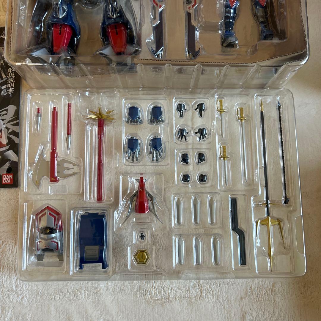 超合金魂　忍者戦士　飛影　爆竜　鳳雷鷹　黒獅子　　3体　セット