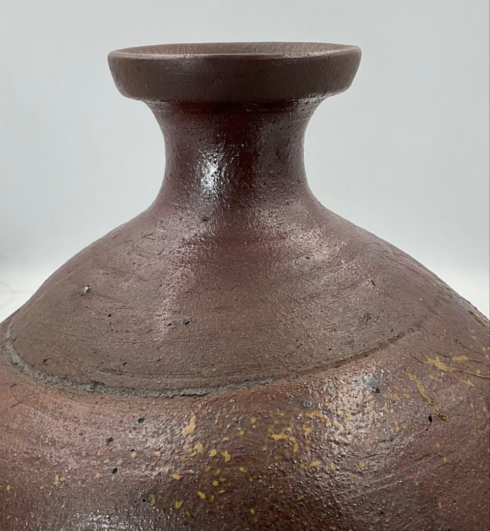 【５１】◆桃山時代　古備前焼蕪徳利　桐保存箱◆