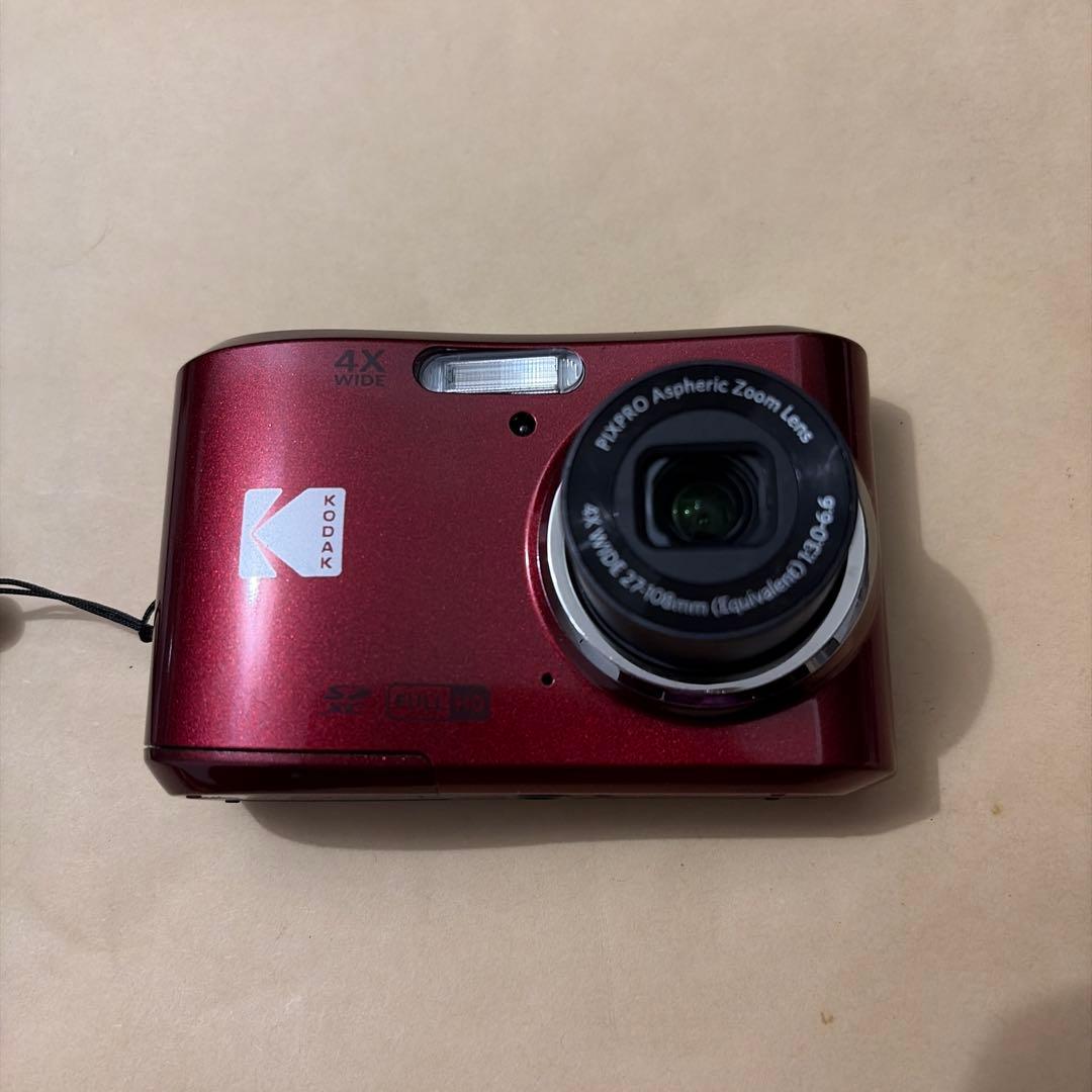 KODAK PIXPRO FZ45 レッド デジタルカメラ
