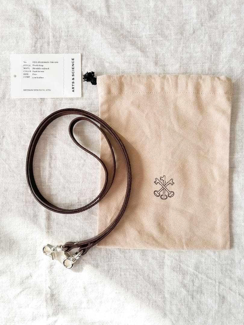 ARTS&SCIENCE/アーツアンドサイエンス レザーストラップ 新品未使用