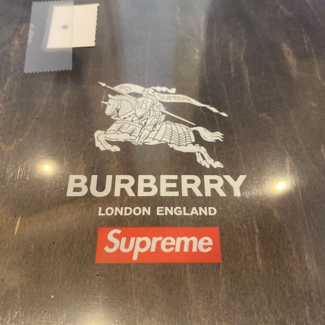 【名作】 Supreme Burberry Skateboard
