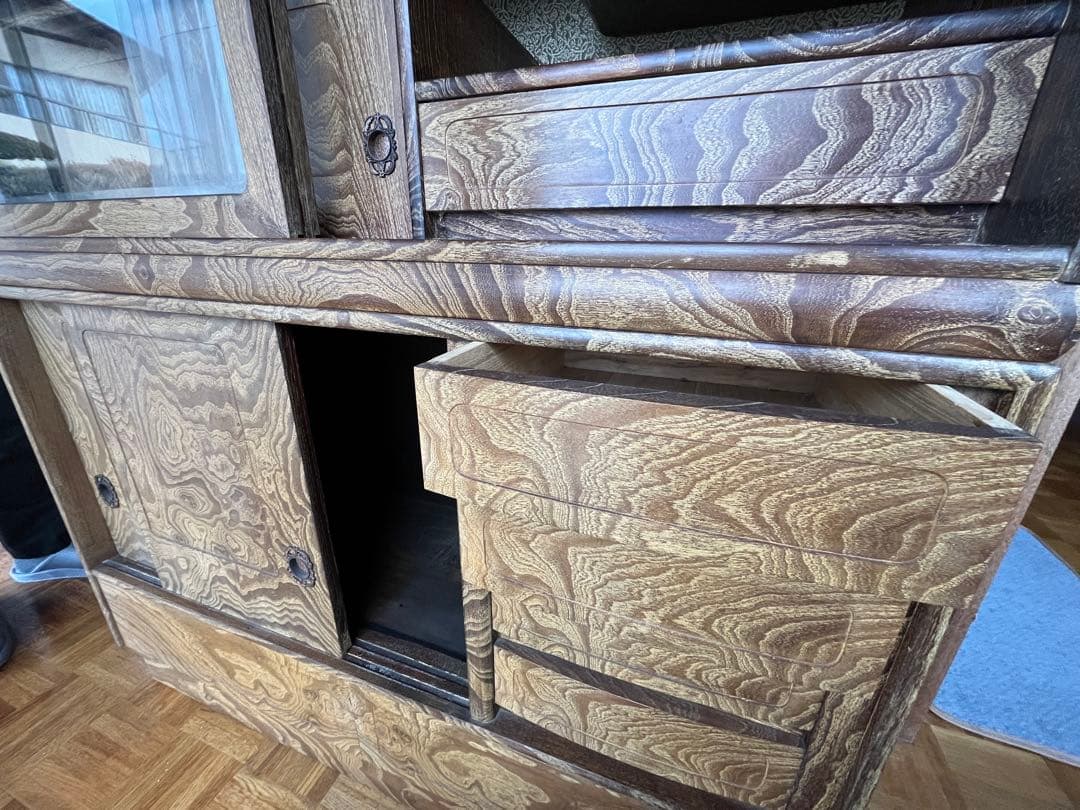 茶箪笥　レトロ　棚　50000円から値下げしました