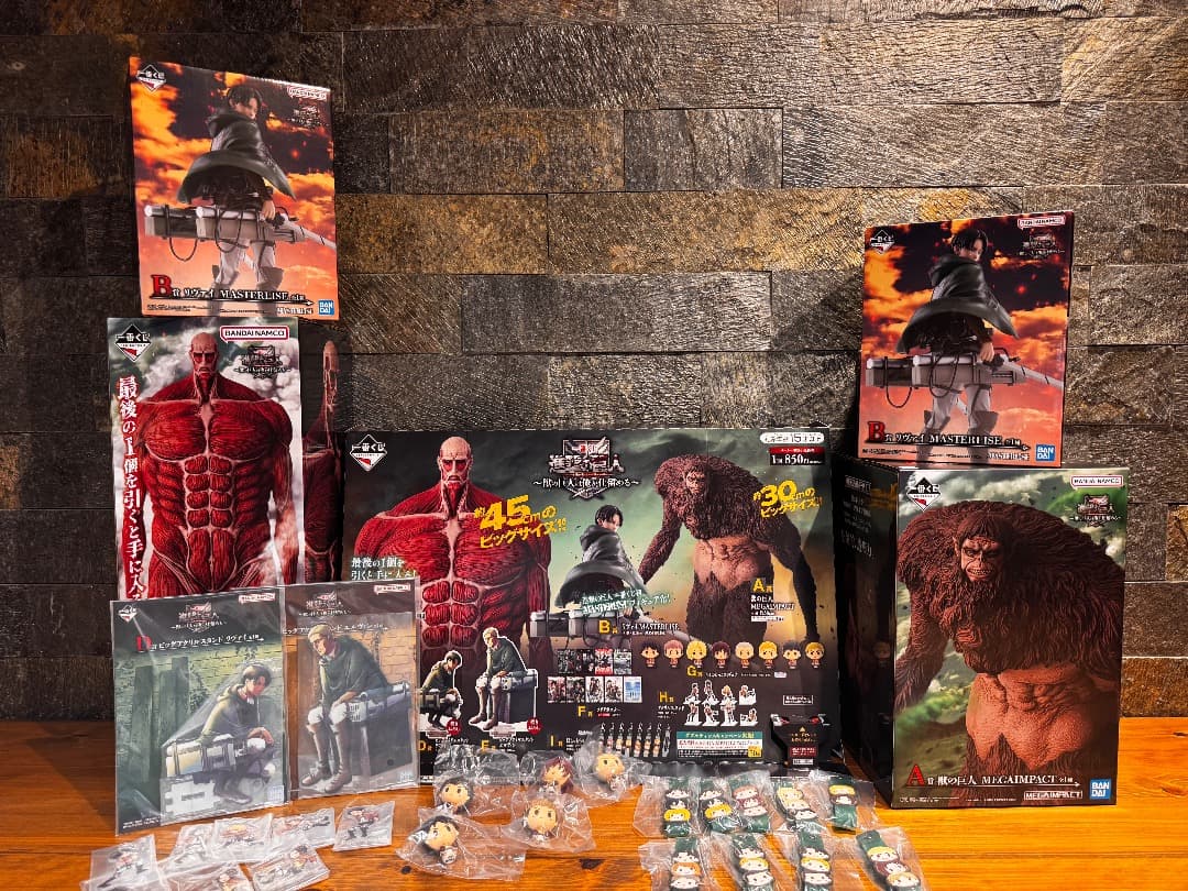 一番くじ 進撃の巨人　 ～獣の巨人は俺が仕留める～　スペシャルset