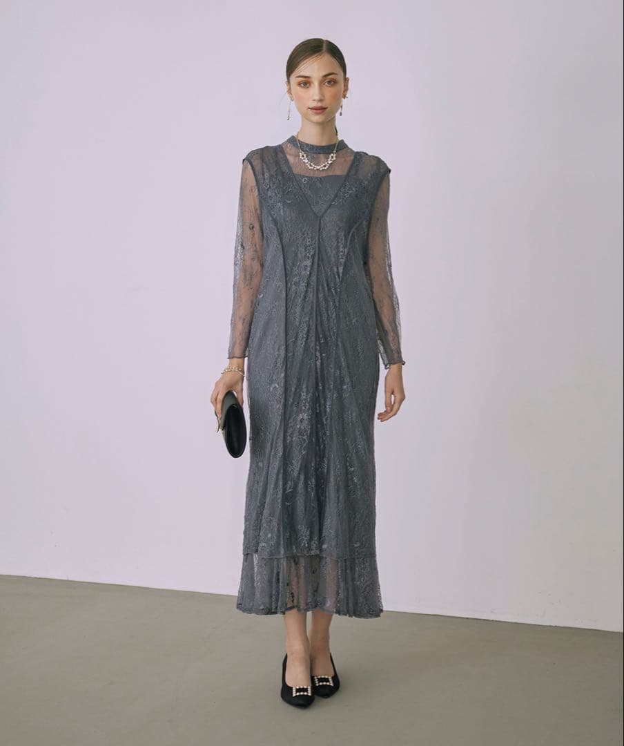 ドリードール　DOLLY DOLL レイヤードレースドレス