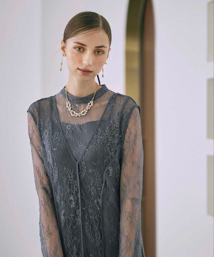 ドリードール　DOLLY DOLL レイヤードレースドレス