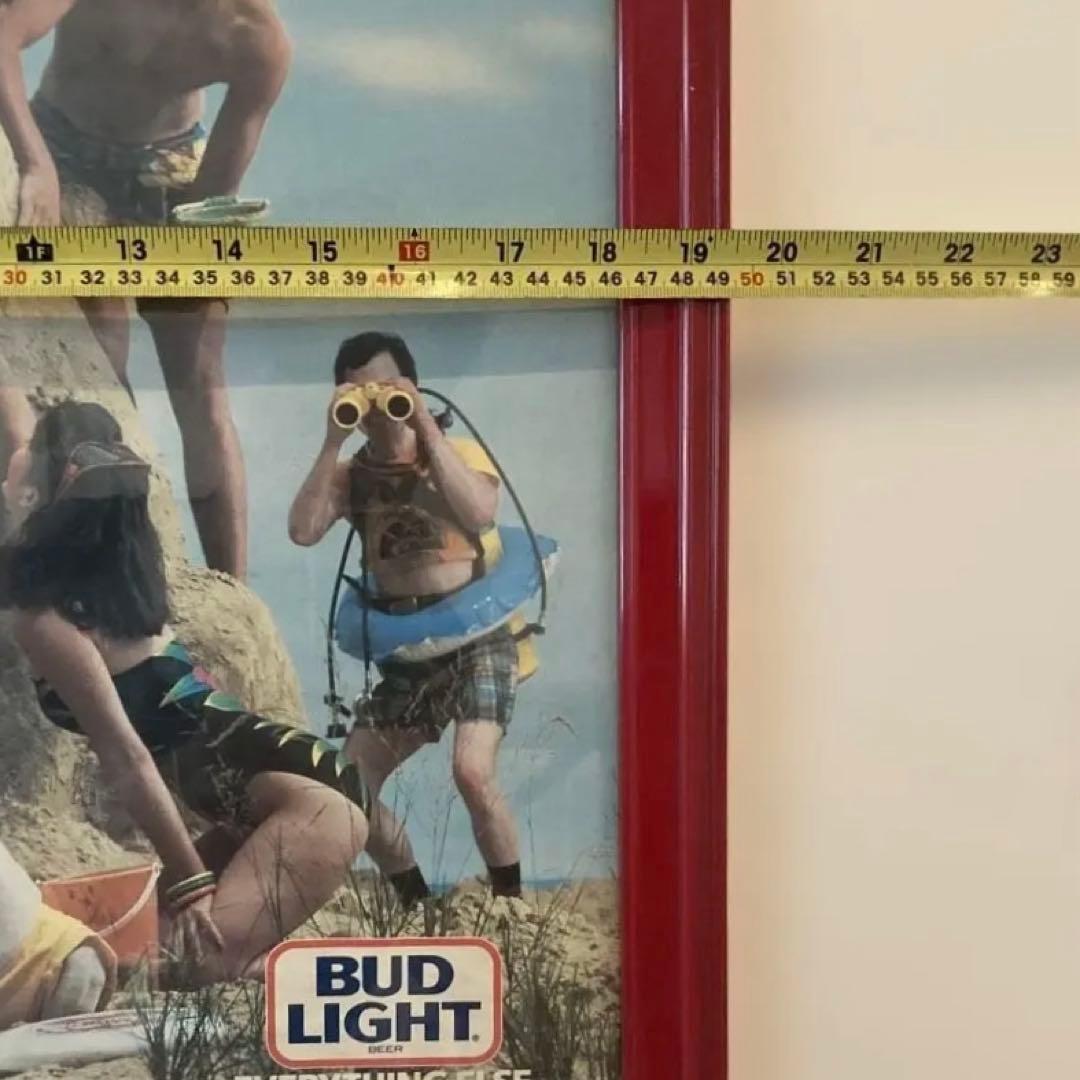 Rare80s Spuds Mackenzie BUDLIGHTフレームパネル