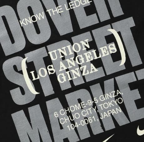 ゆ*様 UNION x NIKE x DSMG U.N.D Tee Black