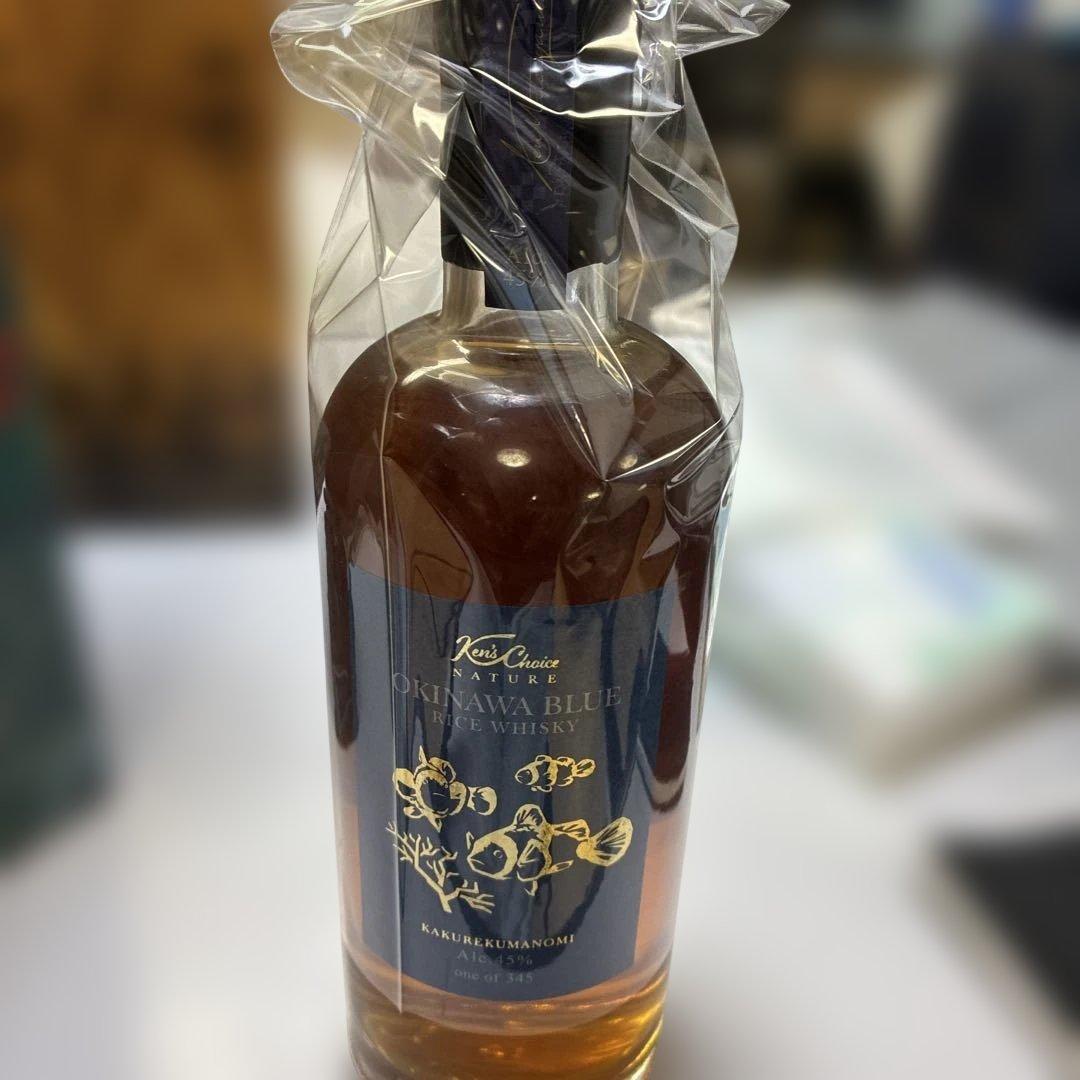 沖縄ブルーライスウィスキー　カクレクマノミ限定品　ケンズチョイス