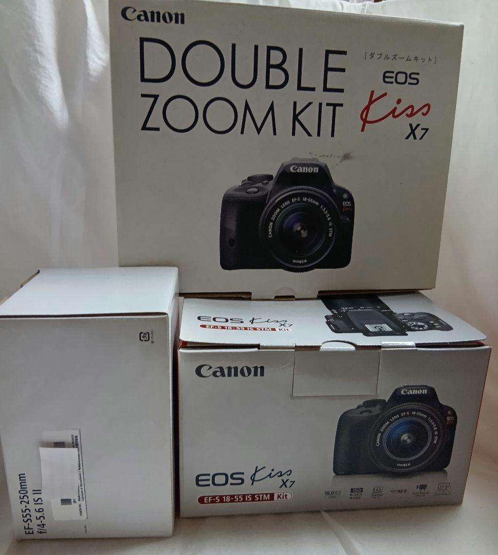 Canon EOS Kiss X7 ダブルズームキット　スピードライトセット