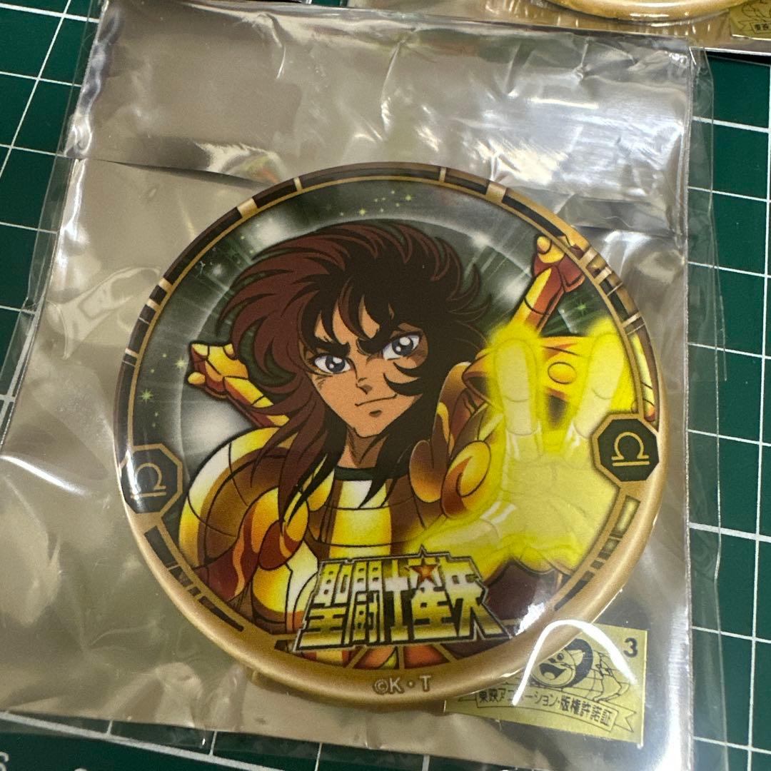 聖闘士星矢 トレーディング缶バッジ 中外鉱業