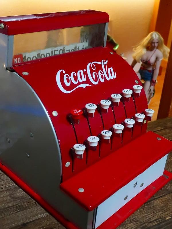 コカコーラ 本物 50s ビンテージ トイレジスター アンティーク